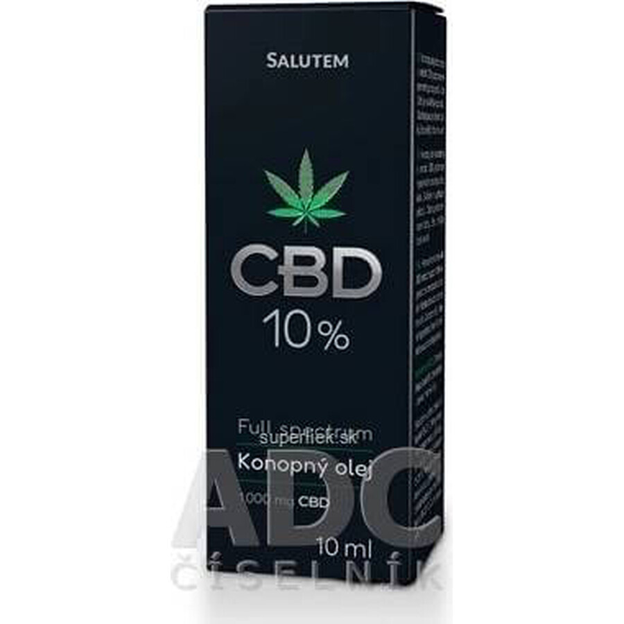 Buy CBD 10% Hemp Oil SALUTEM 1×10 ml CBD 10% Hemp Oil SALUTEM 1×10 ml