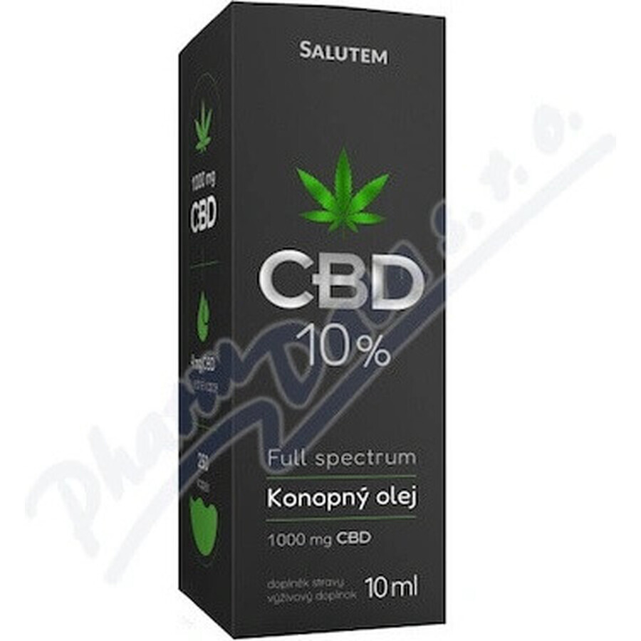 CBD 10% Hemp Oil SALUTEM 1×10 ml