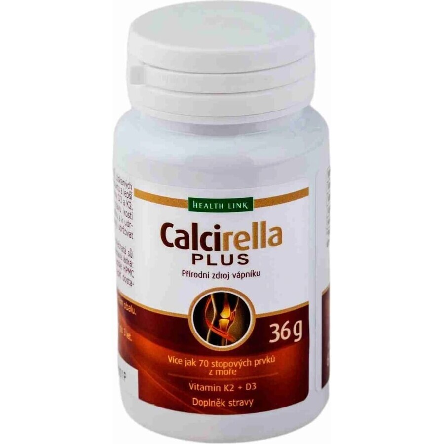 Health Link CALCIRELLA PLUS 1×60 cps, integratore alimentare per le ossa