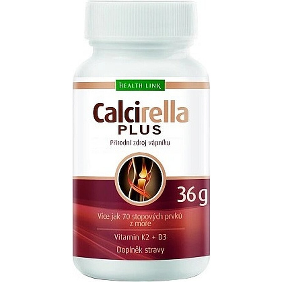 Health Link CALCIRELLA PLUS 1×60 cps, integratore alimentare per le ossa