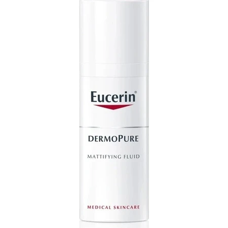 Eucerin DERMOPURE émulsion matifiante 1×50 ml, peau à problèmes