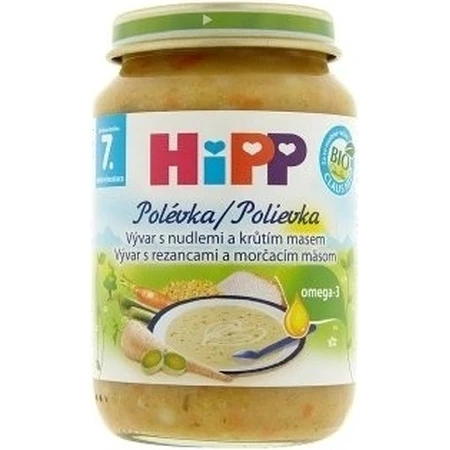 VIVAR ORGANISCHE HIPP BIO VIVAR MET TURKIJE EN TURKIJEVLEES 1×190g, starter, bouillon