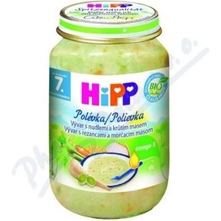 VIVAR ORGANISCHE HIPP BIO VIVAR MET TURKIJE EN TURKIJEVLEES 1×190g, starter, bouillon