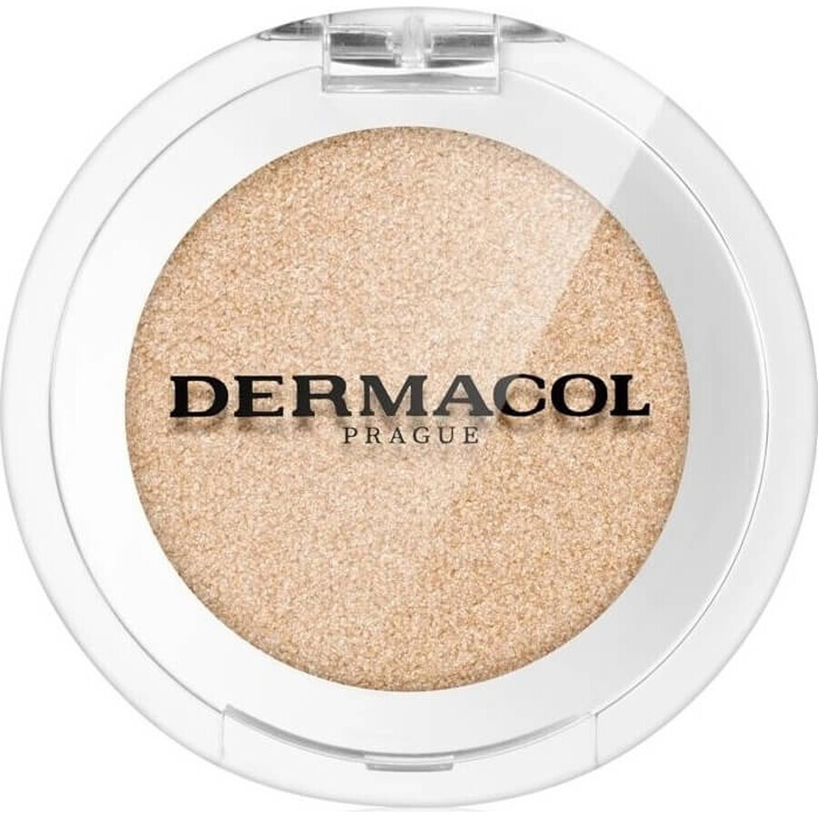 Dermacol Sombra de Ojos Mono 3D Metal Champagne No.02 1×2g, sombra de ojos