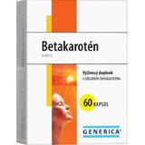 GENERICA Betacaroten 1×60 cps, supliment alimentar