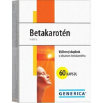GENERICA Betacaroten 1×60 cps, voedingssupplement GENERICA Betacaroten 1×60 cps, voedingssupplement
