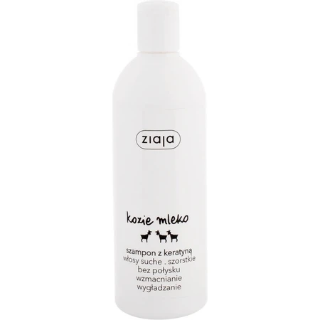 Ziaja - stärkendes Shampoo mit Keratin und Ziegenmilchprotein 1×400 ml