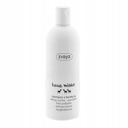 Ziaja - stärkendes Shampoo mit Keratin und Ziegenmilchprotein 1×400 ml