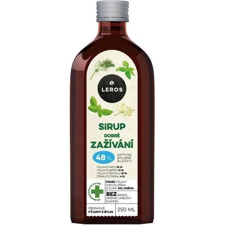 LEROS SIRUP GOOD DIGESTION 1×250 ml, Sirup zur Unterstützung der Verdauung