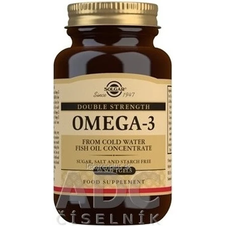 Solgar Omega-3 Dubbel Sterkte Koudwater Visolie 30 capsules 1×30 tbl