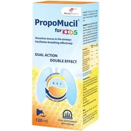 PropoMucil for KIDS 1×120 ml, immuniteitssiroop