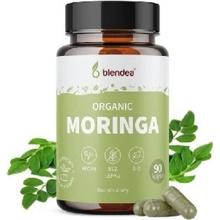 BLENDEA BIO MORINGA 1×90 cps, voedingssupplement