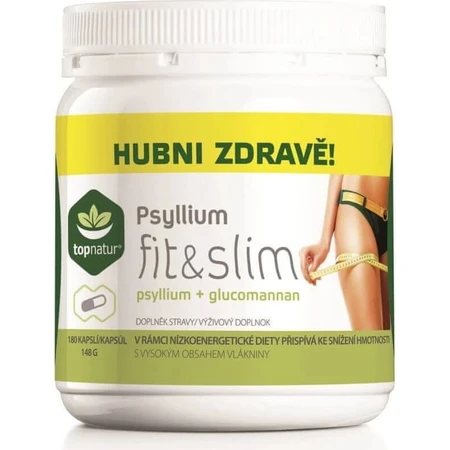 topnatur PSYLLIUM fit & slim cps (148 g) 1x180 pcs
