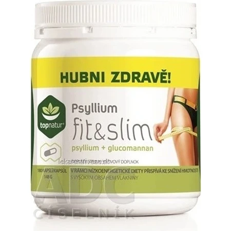 topnatur PSYLLIUM fit & slim cps (148 g) 1x180 pcs
