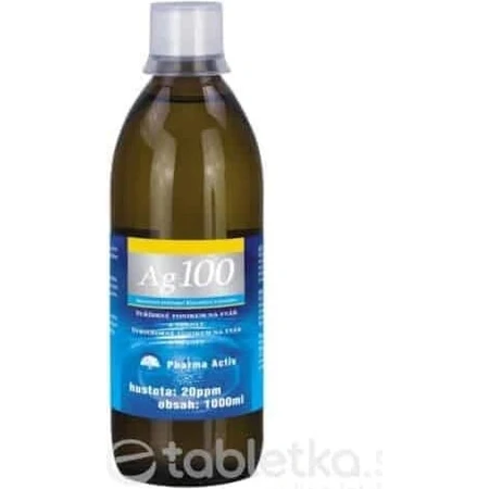 Pharma Activ Kolloidales Silber Ag100 1×1000 ml, 20 ppm, kolloidales Silber