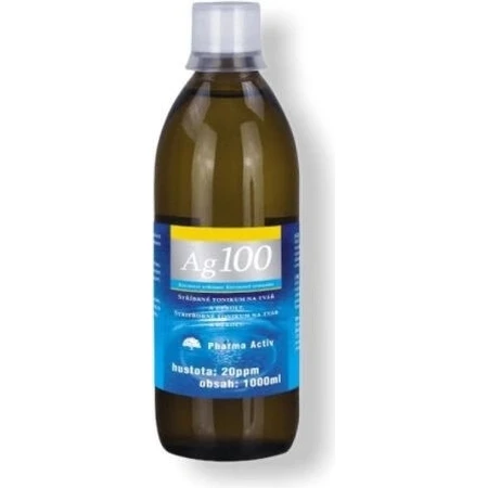 Pharma Activ Kolloidales Silber Ag100 1×1000 ml, 20 ppm, kolloidales Silber