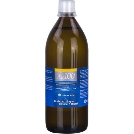 Pharma Activ Kolloidales Silber Ag100 1×1000 ml, 20 ppm, kolloidales Silber