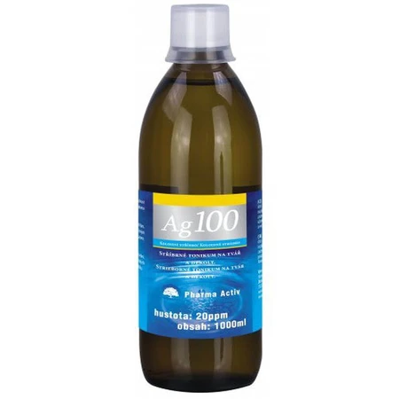 Pharma Activ Kolloidales Silber Ag100 1×1000 ml, 20 ppm, kolloidales Silber
