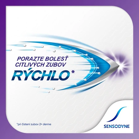 Sensodyne Rapid 1x75 ml, dentifrice pour les maux de dents sensibles
