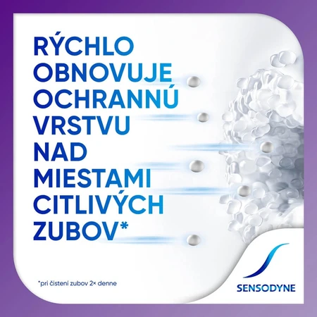 Sensodyne Rapid 1x75 ml, dentifrice pour les maux de dents sensibles