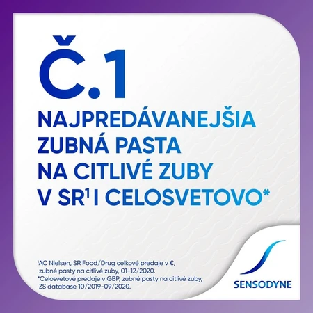 Sensodyne Rapid 1x75 ml, dentifrice pour les maux de dents sensibles