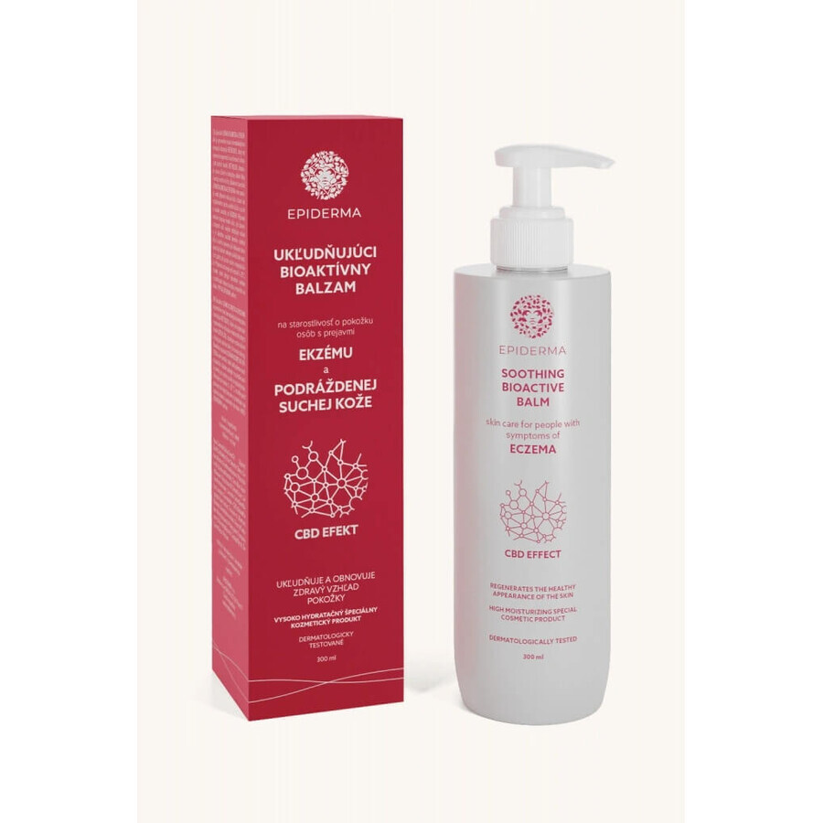 EPIDERMA CBD BIOACTIVE Eczema Balm 1×300 ml, eczema balm