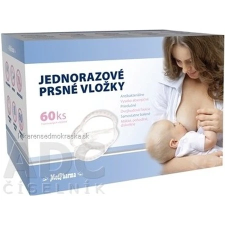 MedPharma SINGLE USE BREAST INSERTS 1×60 Stück, Stilleinlagen