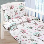 Kinderbettwäsche AGÁTA 90/017 Pandabär 90x135,45x60 Kinderbettwäsche AGÁTA 90/017 Pandabär 90x135,45x60