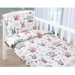 Kinderbettwäsche AGÁTA 90/017 Pandabär 90x135,45x60 Kinderbettwäsche AGÁTA 90/017 Pandabär 90x135,45x60