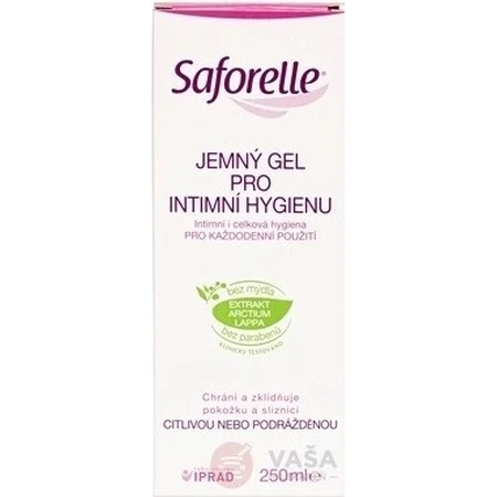 SAFORELLE delicate gel for intimate hygiene 1×100 ml, gel