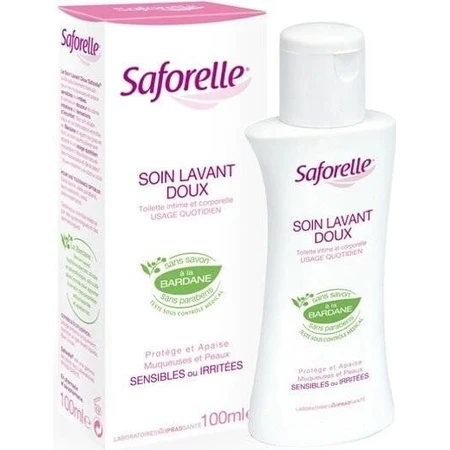 SAFORELLE delicate gel for intimate hygiene 1×100 ml, gel