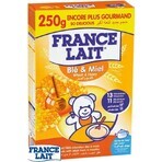 FRANCIA LAIT gachas de leche de trigo miel 1×250g, gachas de leche FRANCIA LAIT gachas de leche de trigo miel 1×250g, gachas de leche