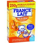 FRANCIA LAIT gachas de leche de trigo miel 1×250g, gachas de leche FRANCIA LAIT gachas de leche de trigo miel 1×250g, gachas de leche
