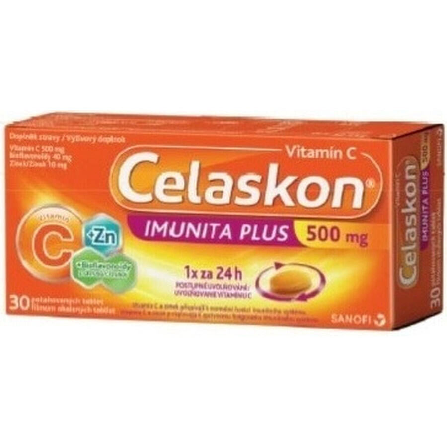 Celaskon IMUNITA PLUS 500 mg 1×30 tbl, vitamina C