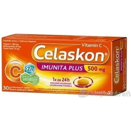 Celaskon IMUNITA PLUS 500 mg 1×30 tbl, vitamin C