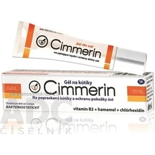 CIMMERIN 1×100 ml gel for lip corners and lip protection