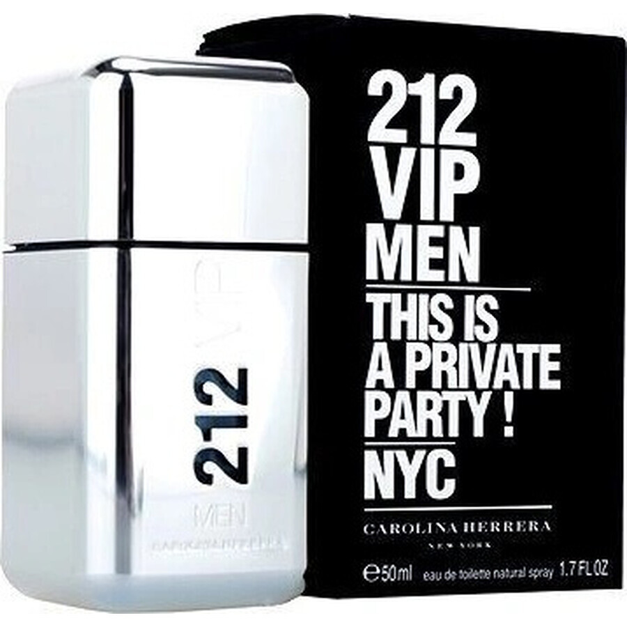 Carolina Herrera 212 Vip Men Edt 50ml 1×50 ml, Apă de toaletă