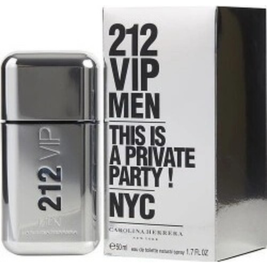 Carolina Herrera 212 Vip Men Edt 50ml 1×50 ml, Apă de toaletă