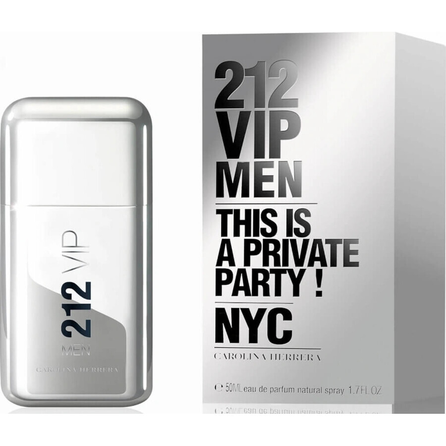 Carolina Herrera 212 Vip Men Edt 50ml 1×50 ml, Apă de toaletă