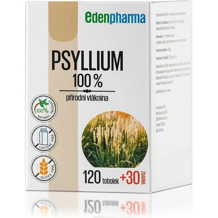 EDENPharma PSYLLIUM 1×150 cps, voedingssupplement