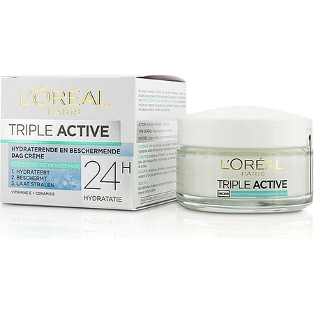 Loreal Paris vochtinbrengende crème 1×50 ml, crème voor normale huid