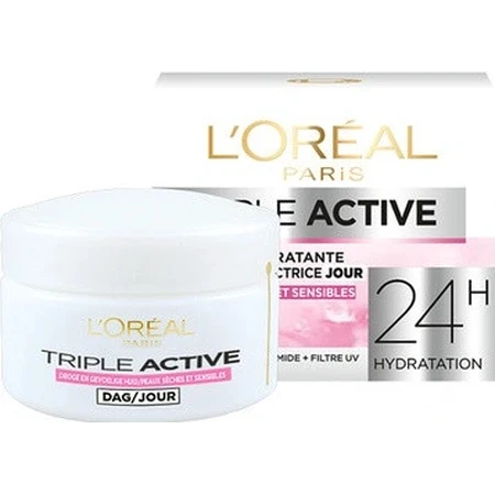 Loreal Paris vochtinbrengende crème 1×50 ml, crème voor normale huid
