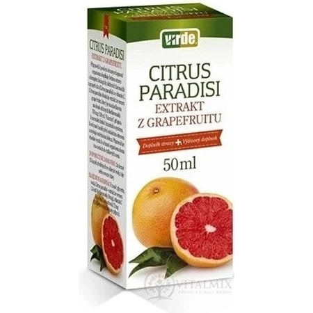 VIRDE CITRUS PARADISI 1×50 ml, pompelmoesextractdruppels