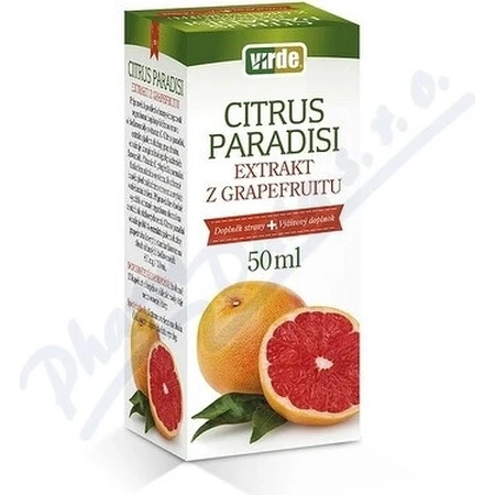 VIRDE CITRUS PARADISI 1×50 ml, pompelmoesextractdruppels