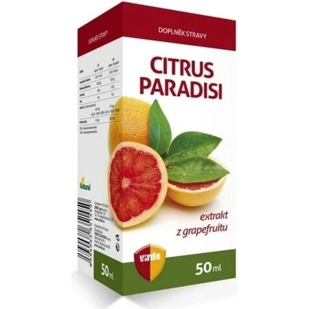 VIRDE CITRUS PARADISI 1×50 ml, pompelmoesextractdruppels