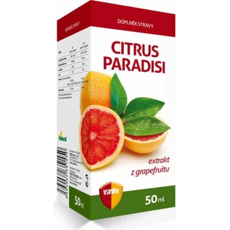 VIRDE CITRUS PARADISI 1×50 ml, pompelmoesextractdruppels