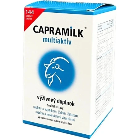 CAPRAMILK® immunoactive 1×144 pcs, complément alimentaire