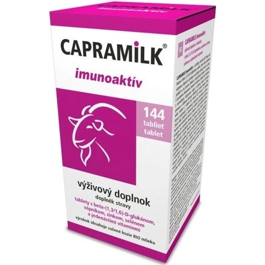 CAPRAMILK® immunoactive 1×144 pcs, complément alimentaire