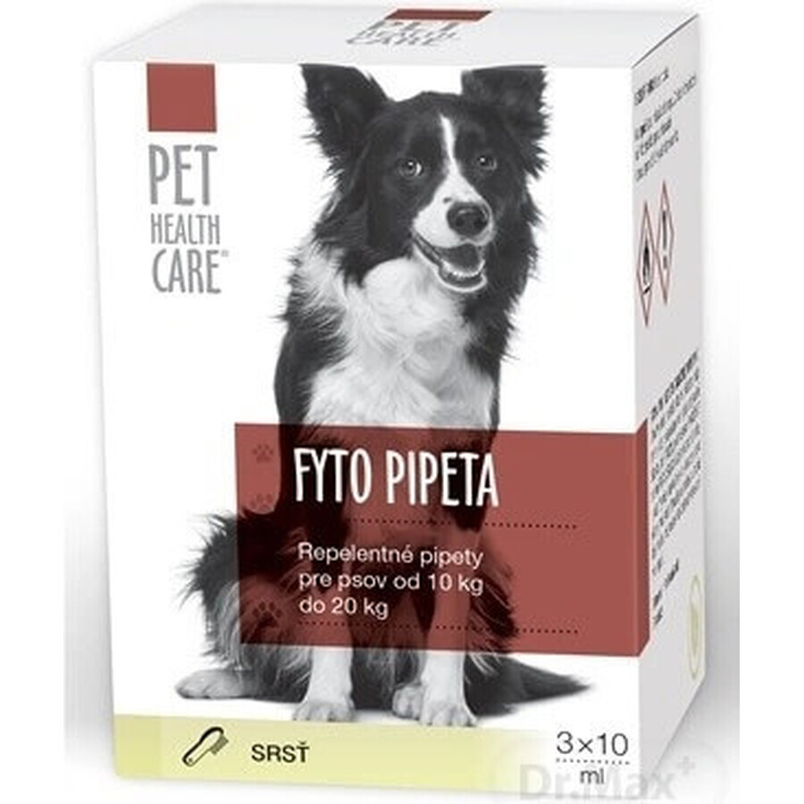 PET HEALTH CARE FYTO PIPETA 3×10 ml, repellent