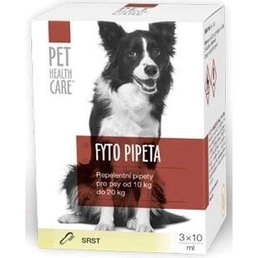 PET HEALTH CARE FYTO PIPETA 3×10 ml, repellent